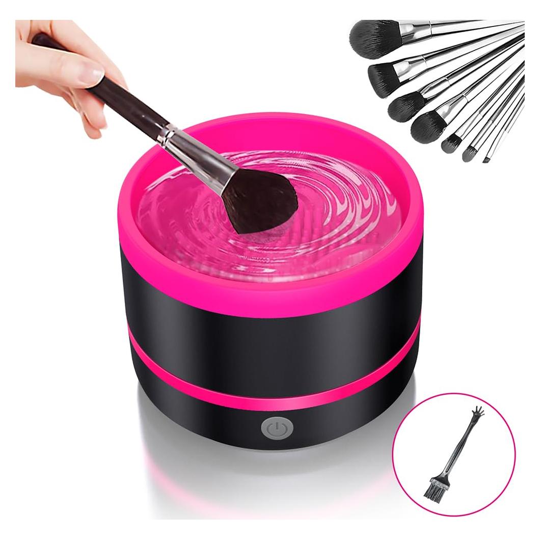 Limpiador de Brochas Eléctrico Pinkiou IPX7 USB 0.37 kg
