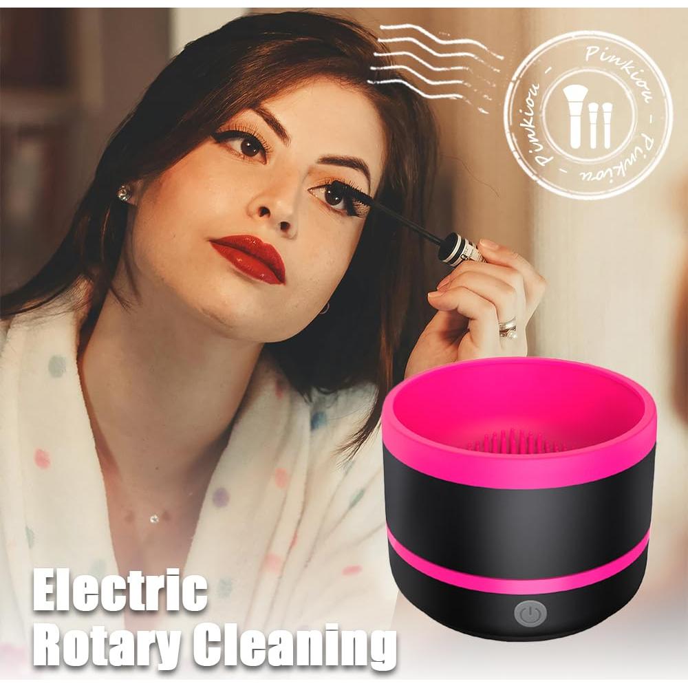 Limpiador de Brochas Eléctrico Pinkiou IPX7 USB 0.37 kg