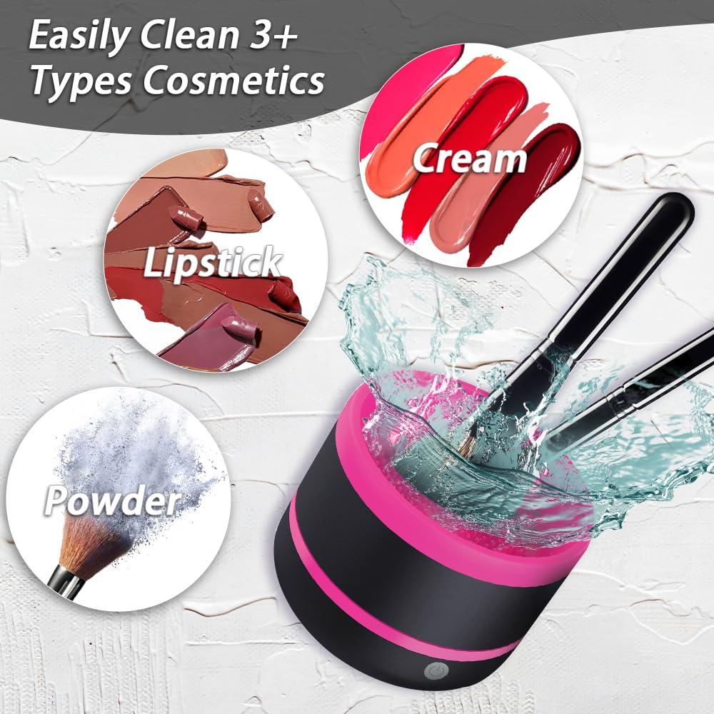 Limpiador de Brochas Eléctrico Pinkiou IPX7 USB 0.37 kg