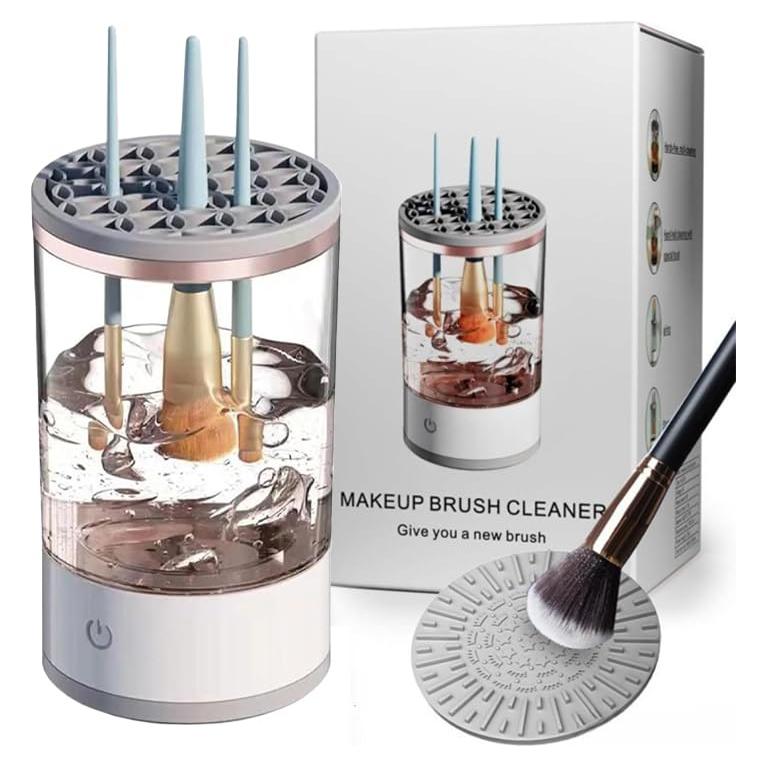 Limpiadora Eléctrica de Brochas de Maquillaje 2025