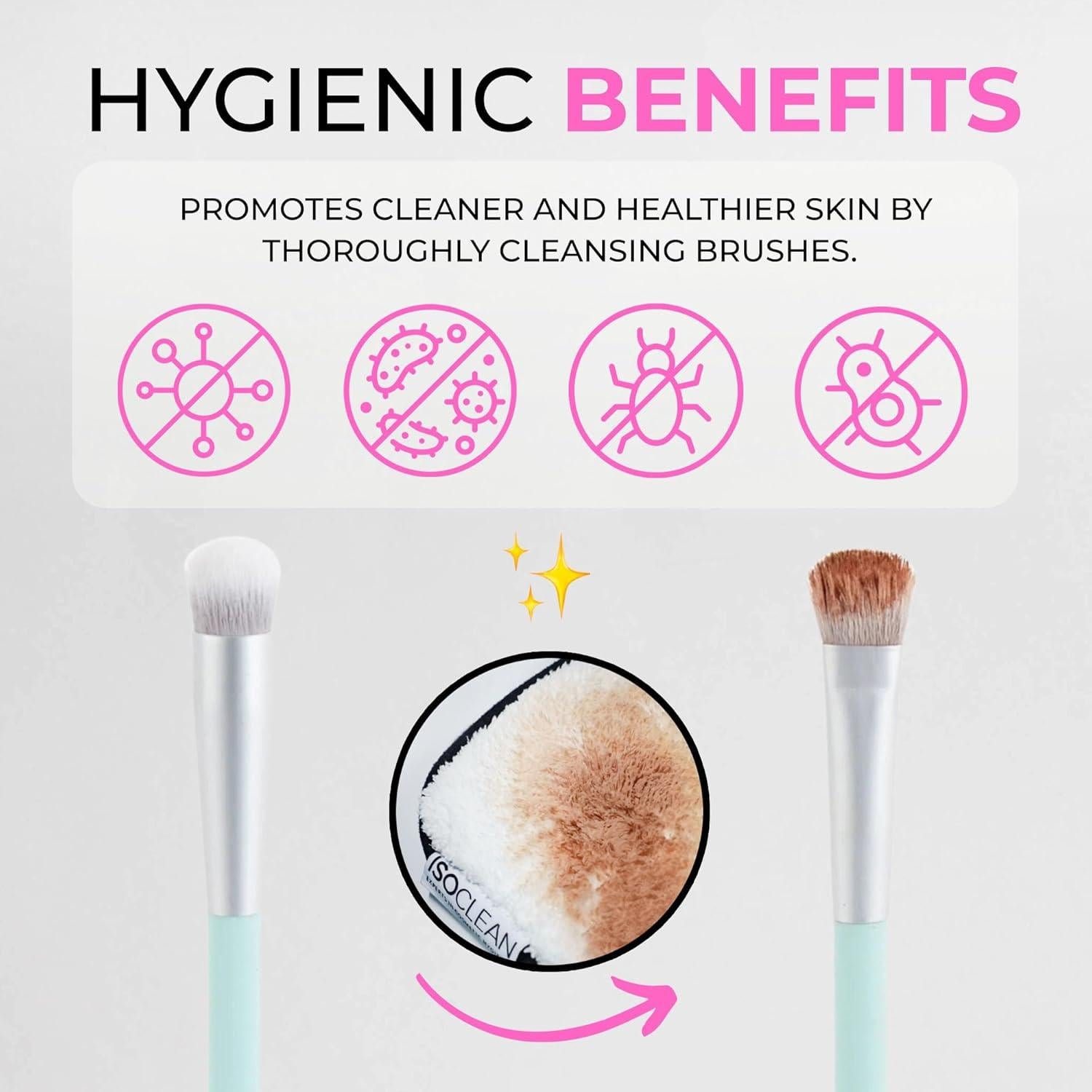 Limpiador Profesional de Brochas ISOCLEAN 118 ml Vegano