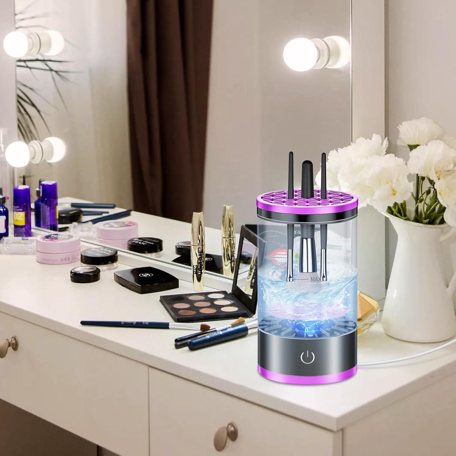 Limpiador Eléctrico de Brochas Cisbelw Púrpura 0.31 kg