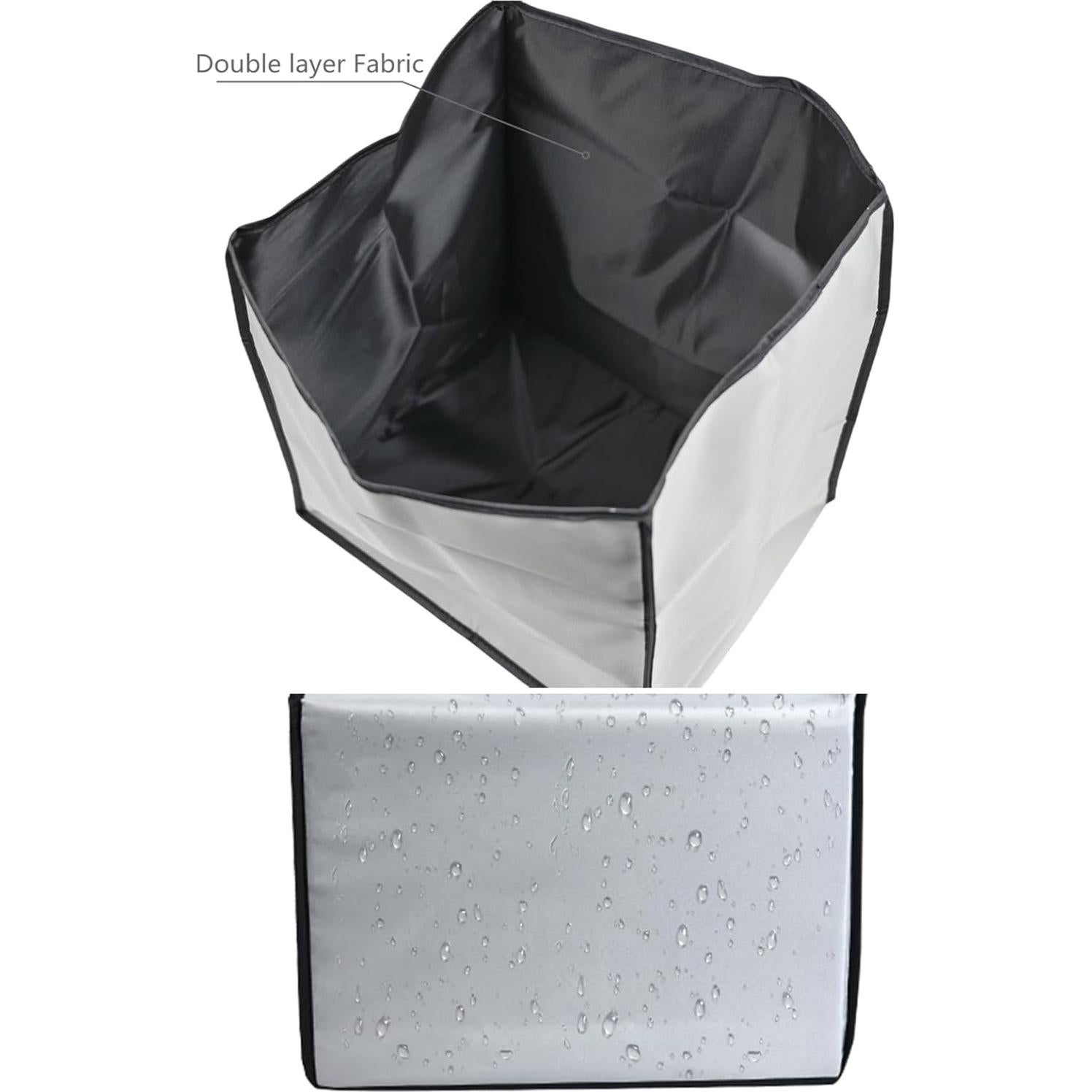 Funda de Nylon Resistente al Agua Ninja SP151 - Gris Plateado