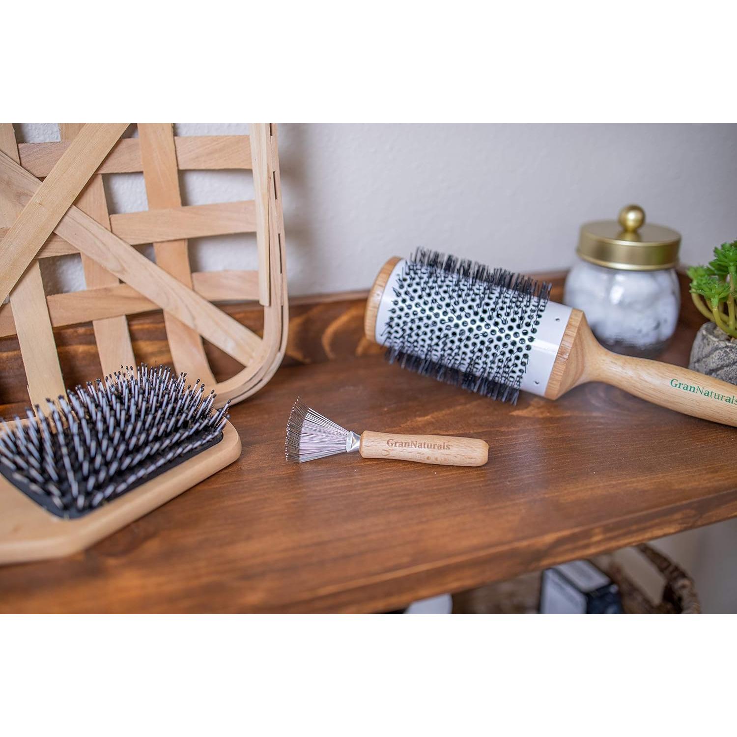 Limpiador de Cepillos GranNaturals - Rastrillo Ergonómico