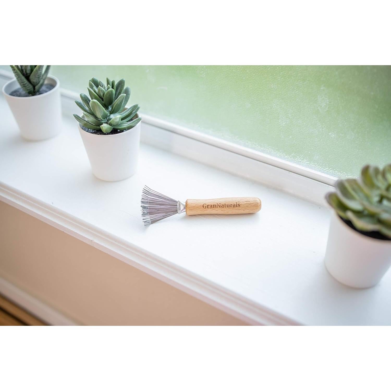 Limpiador de Cepillos GranNaturals - Rastrillo Ergonómico