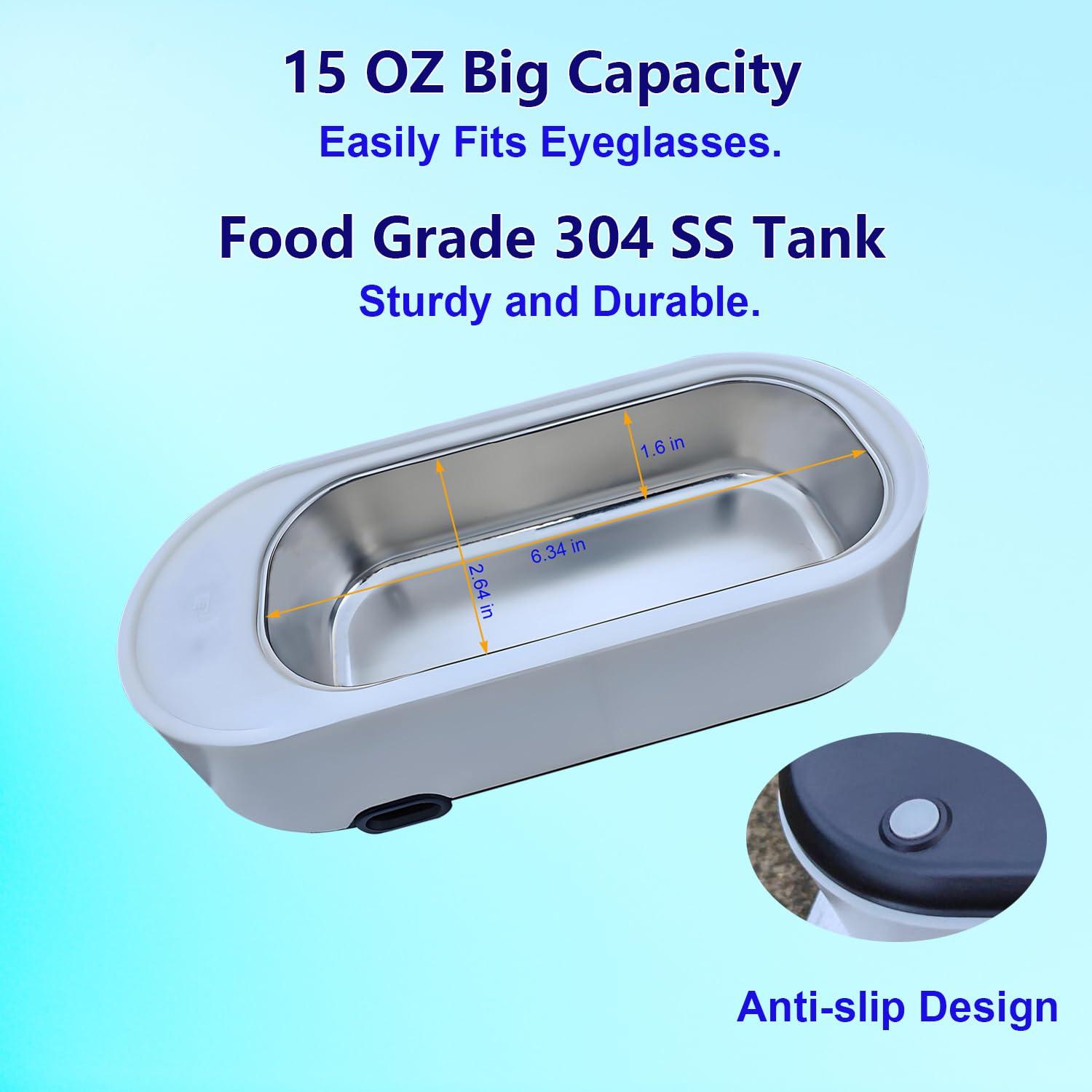 Limpiador Ultrasónico EPOCHWIT 0.44L para Joyería y Más