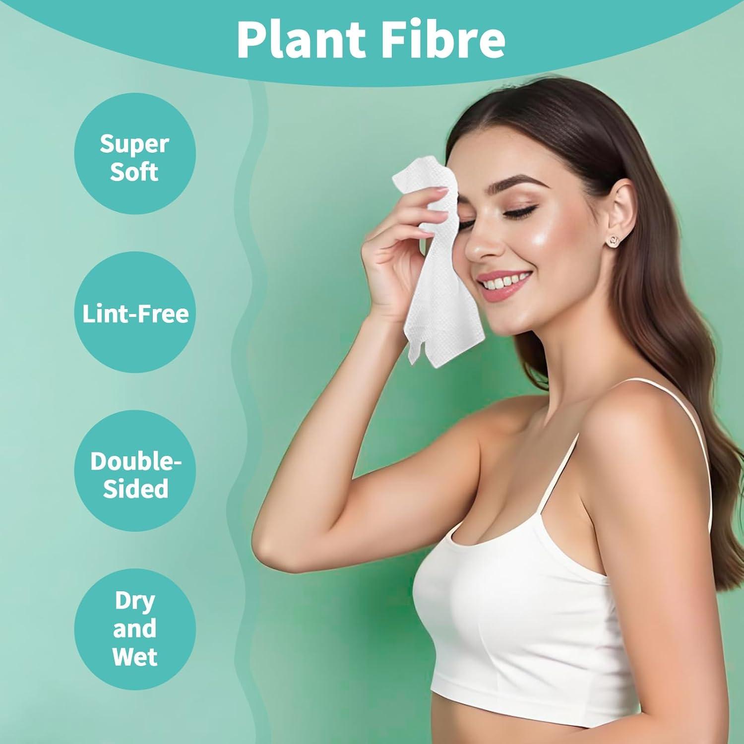 Toallas Faciales Desechables Ditoi 50 Unidades 25x30 cm