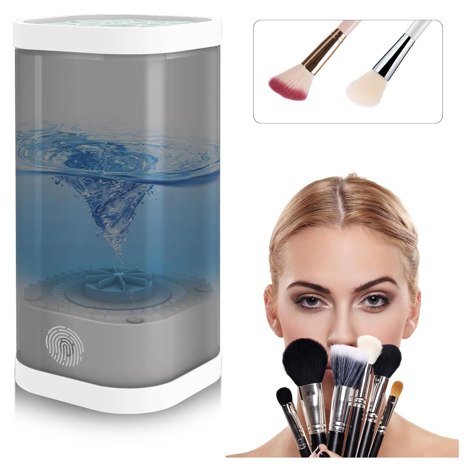 Limpiadora Eléctrica de Brochas NIUWILL 10000 RPM Negra