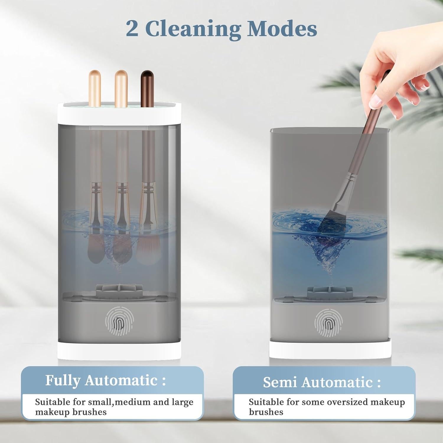 Limpiadora Eléctrica de Brochas NIUWILL 10000 RPM Negra