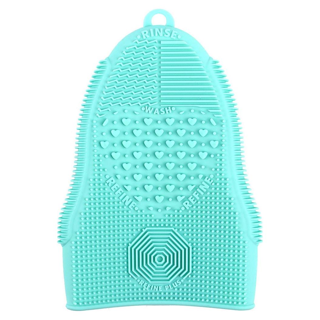 Guante de limpieza de brochas ScivoKaval verde menta 14x18 cm