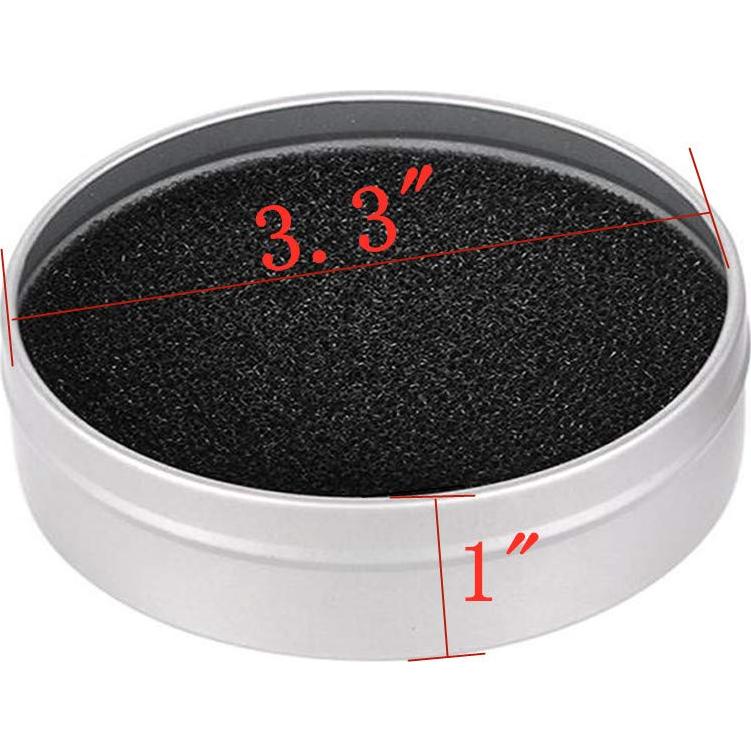 Esponjas Limpiadoras de Brochas Yuyeran 2 Pcs 8,38 cm