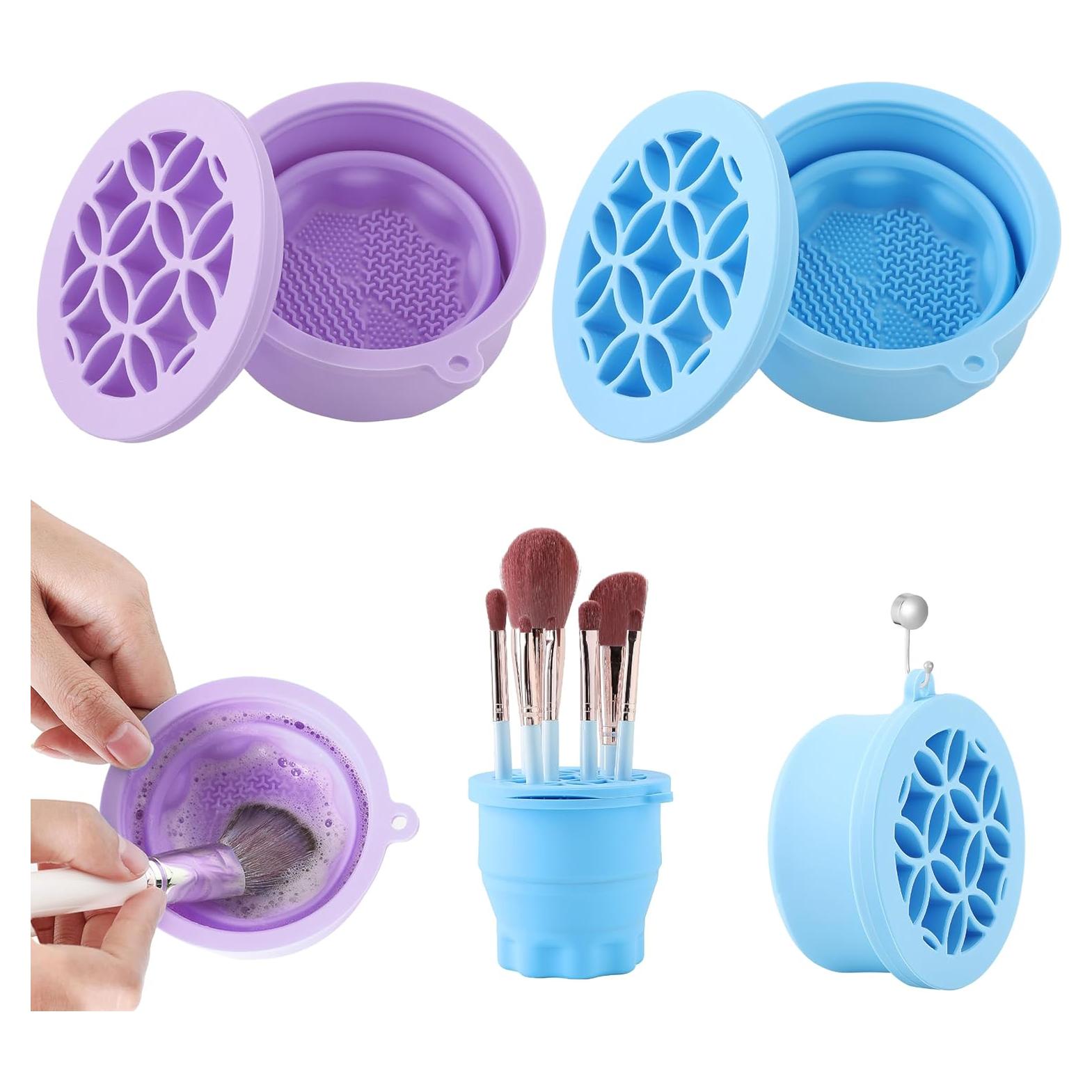 Limpiador de Brochas de Maquillaje SESENSE Plegable Silicona