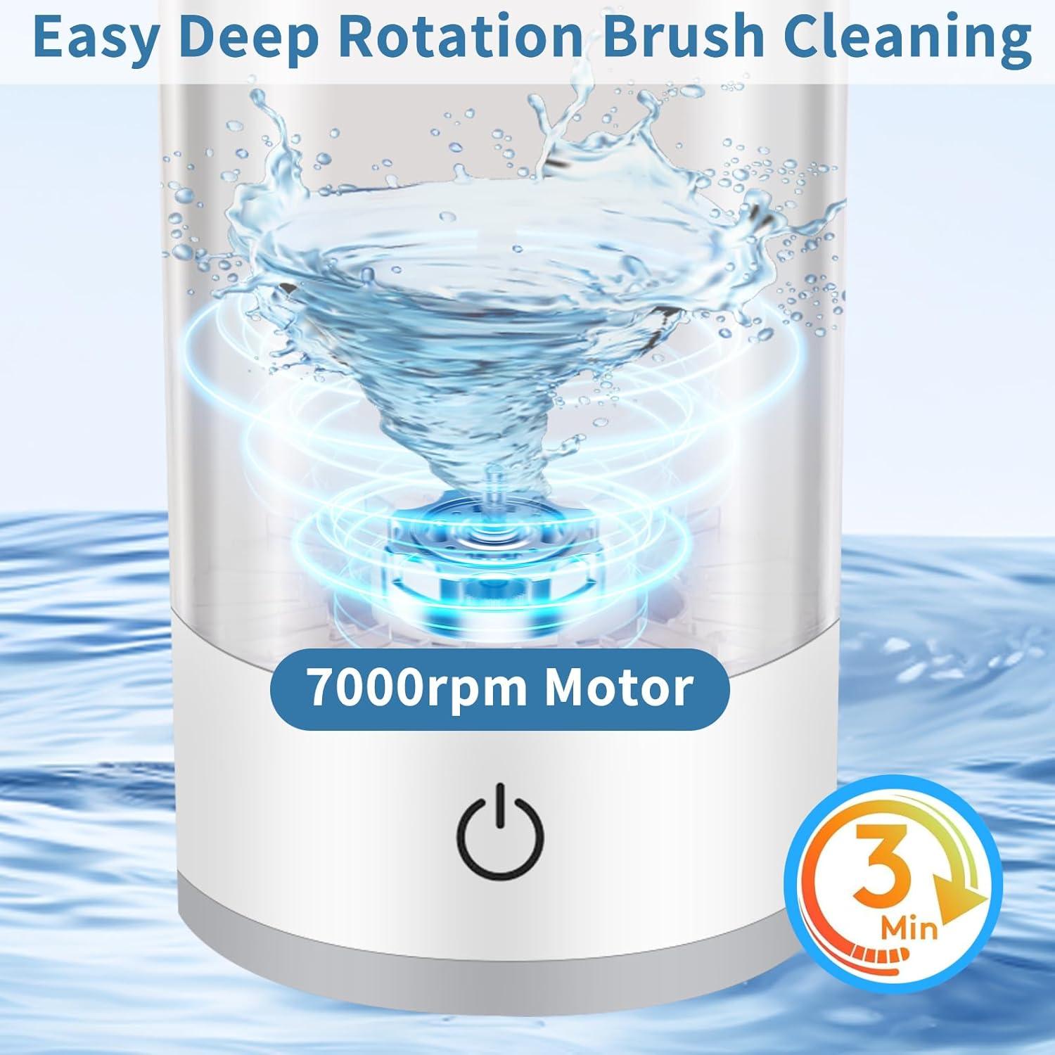 Limpiador Eléctrico de Brochas de Maquillaje DULVUS - Portátil