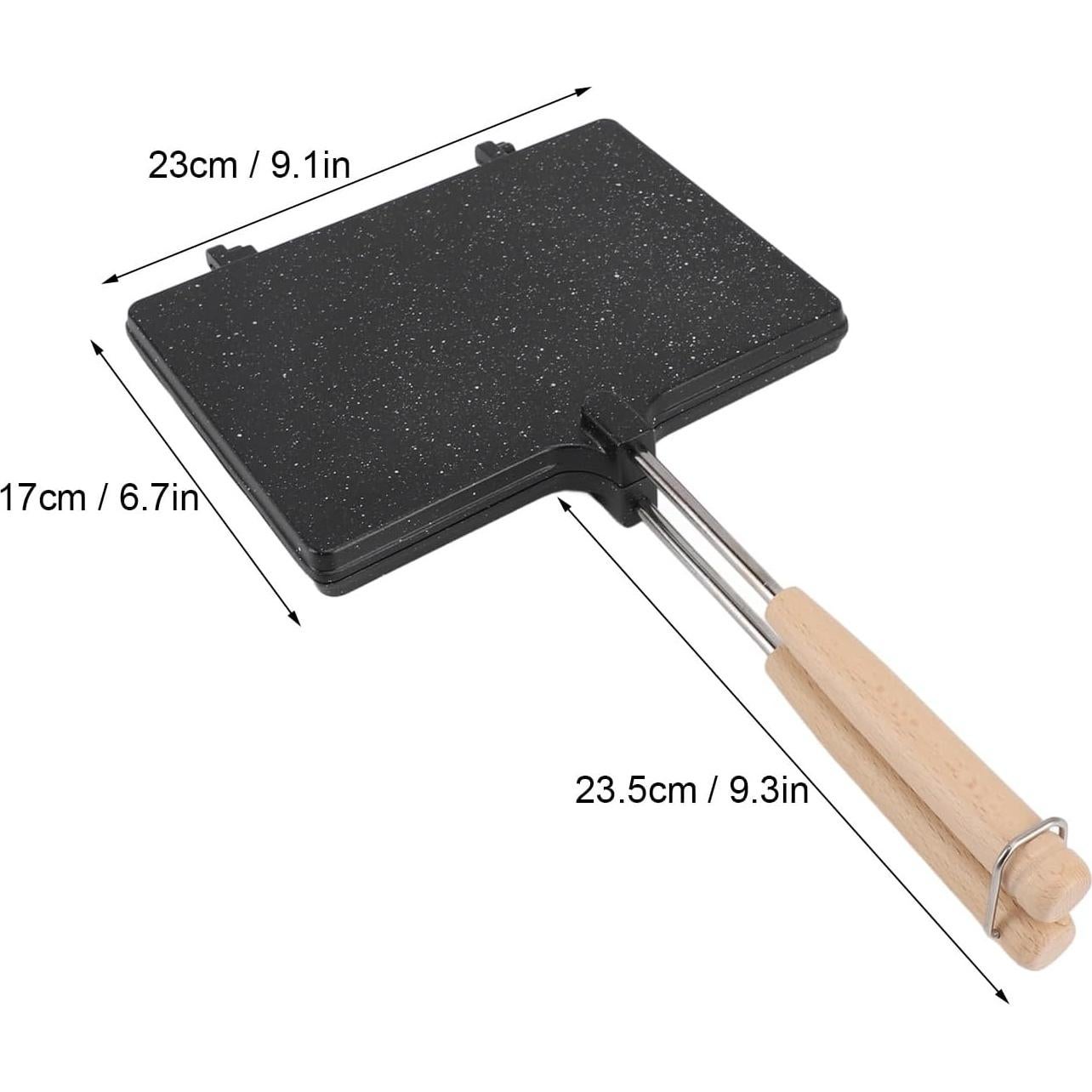 Hacedor de Sándwiches de Mano Zerodis Antiadherente 23x17cm