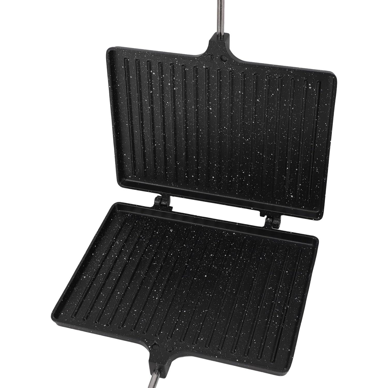 Hacedor de Sándwiches de Mano Zerodis Antiadherente 23x17cm