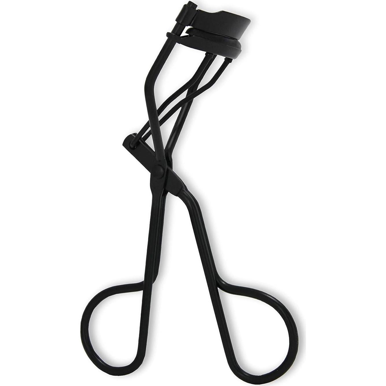 Rizador de Pestañas Amazon Basics Negro con Almohadillas Gruesas