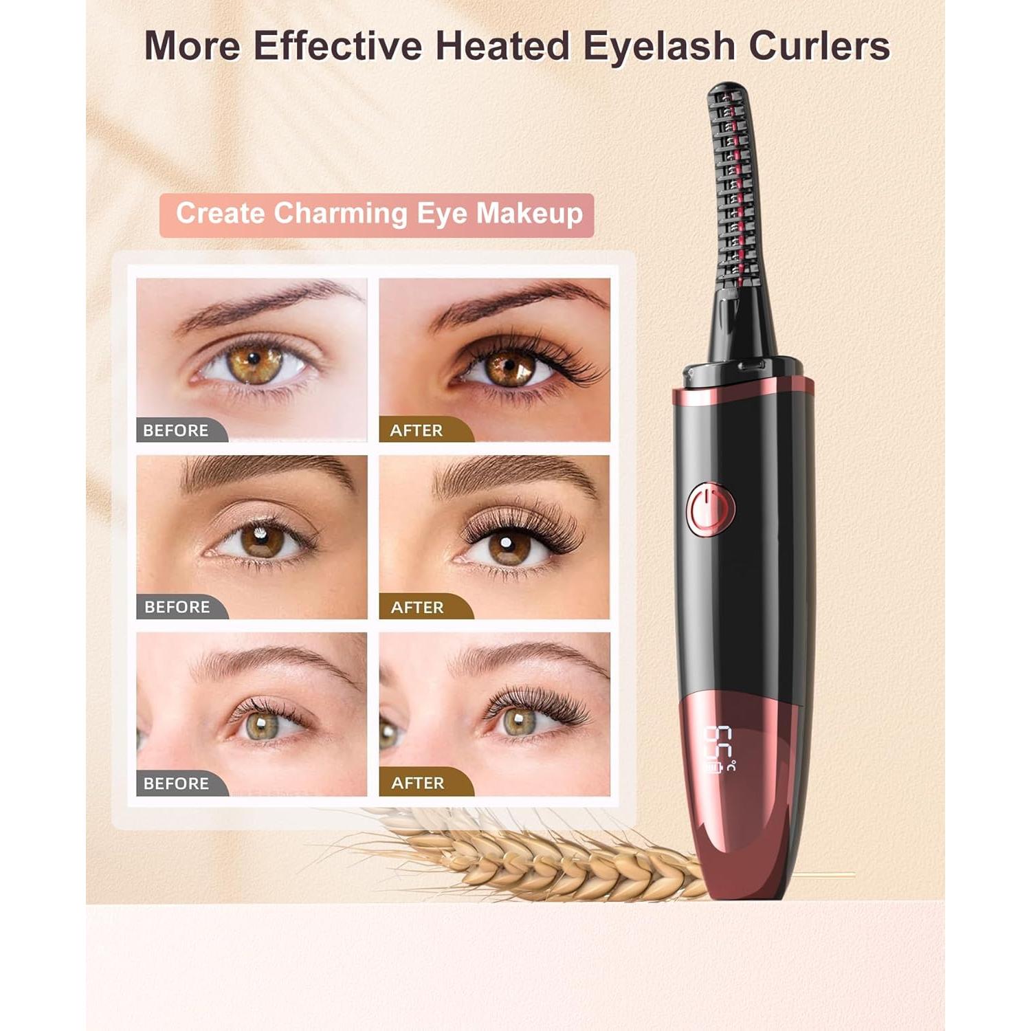 Rizador de Pestañas Eléctrico COSAPNECO Recargable 4 Modos