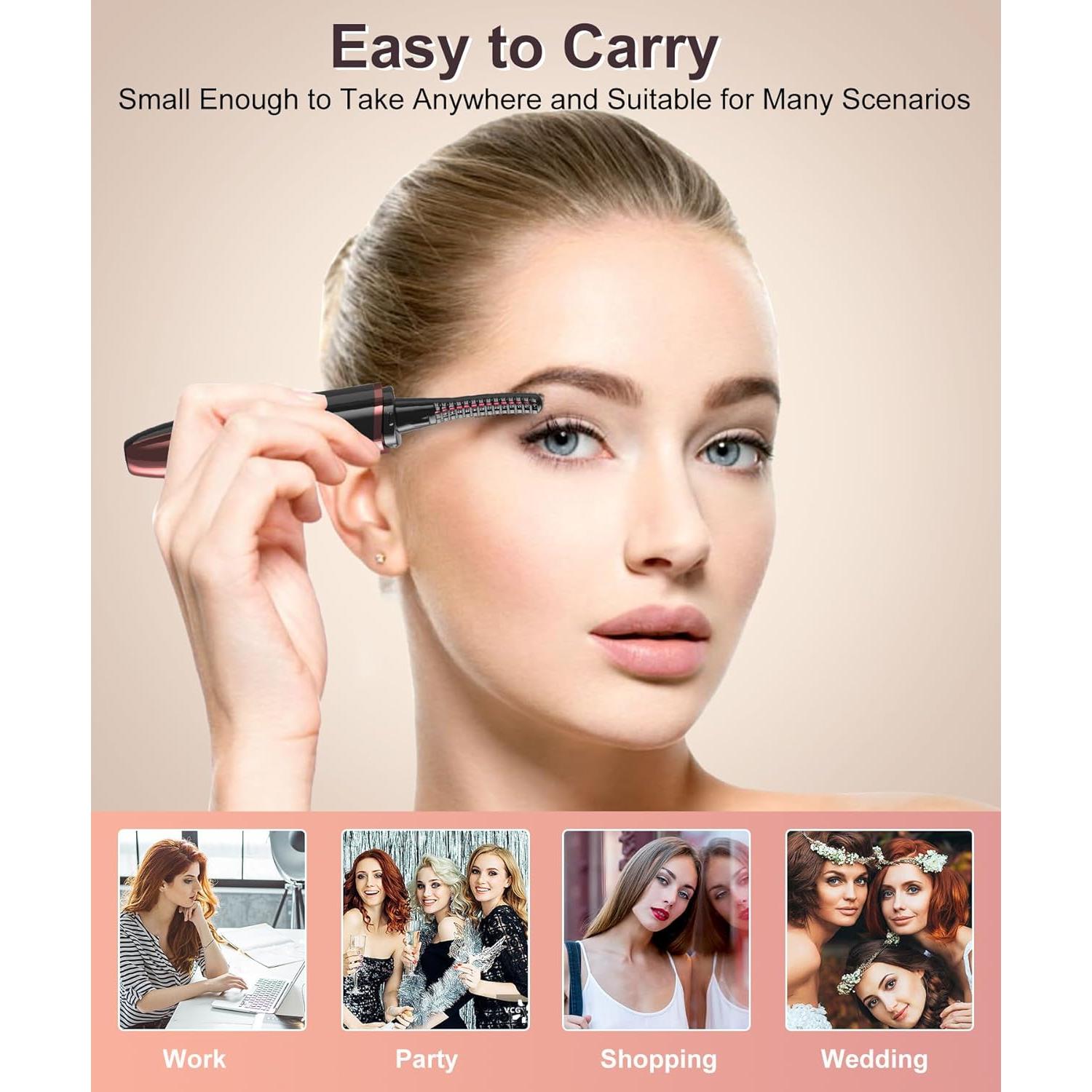 Rizador de Pestañas Eléctrico COSAPNECO Recargable 4 Modos