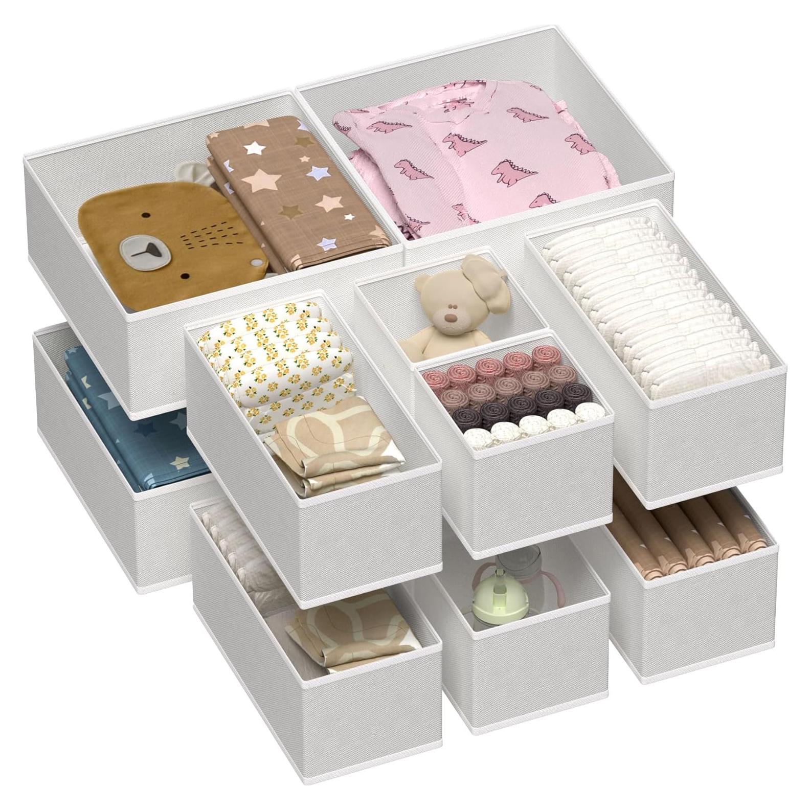 Organizador de Ropa Vtopmart 12 Piezas Tela Plegable