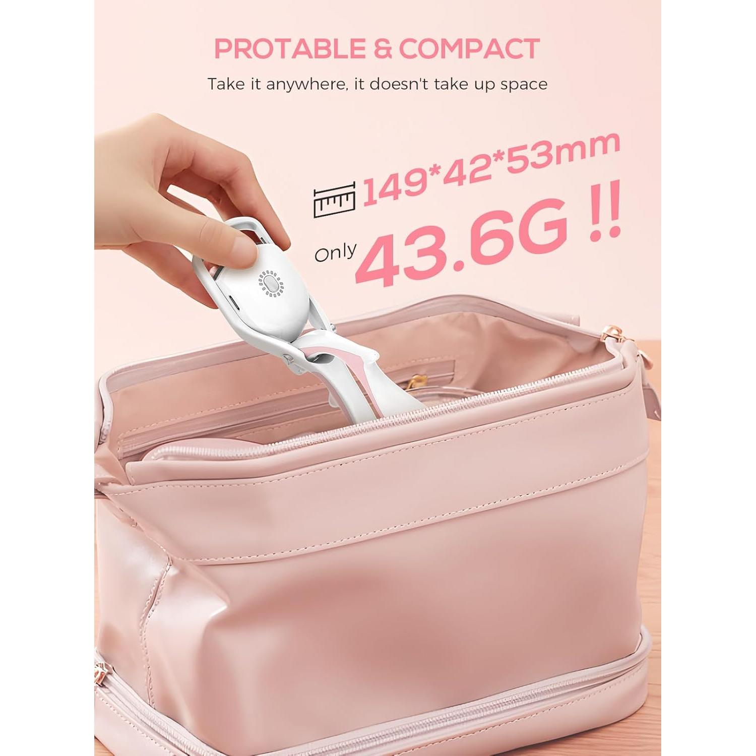 Rizador de Pestañas Eléctrico SMILING SHARK EZ-01 Blanco