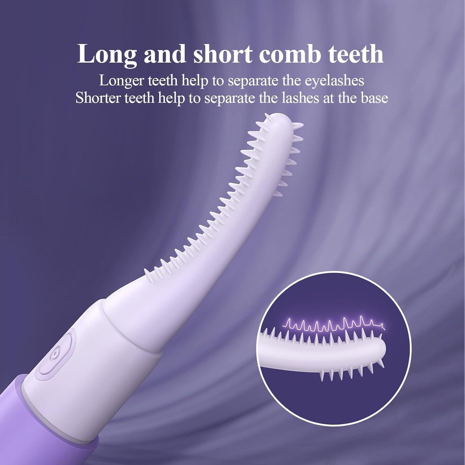 Rizadora de Pestañas Eléctrica TOUCHBeauty Recargable Violeta