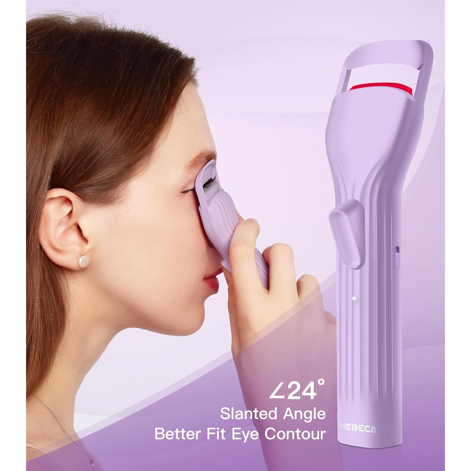 Rizador de Pestañas Calentado HEBECA EC2001 Recargable