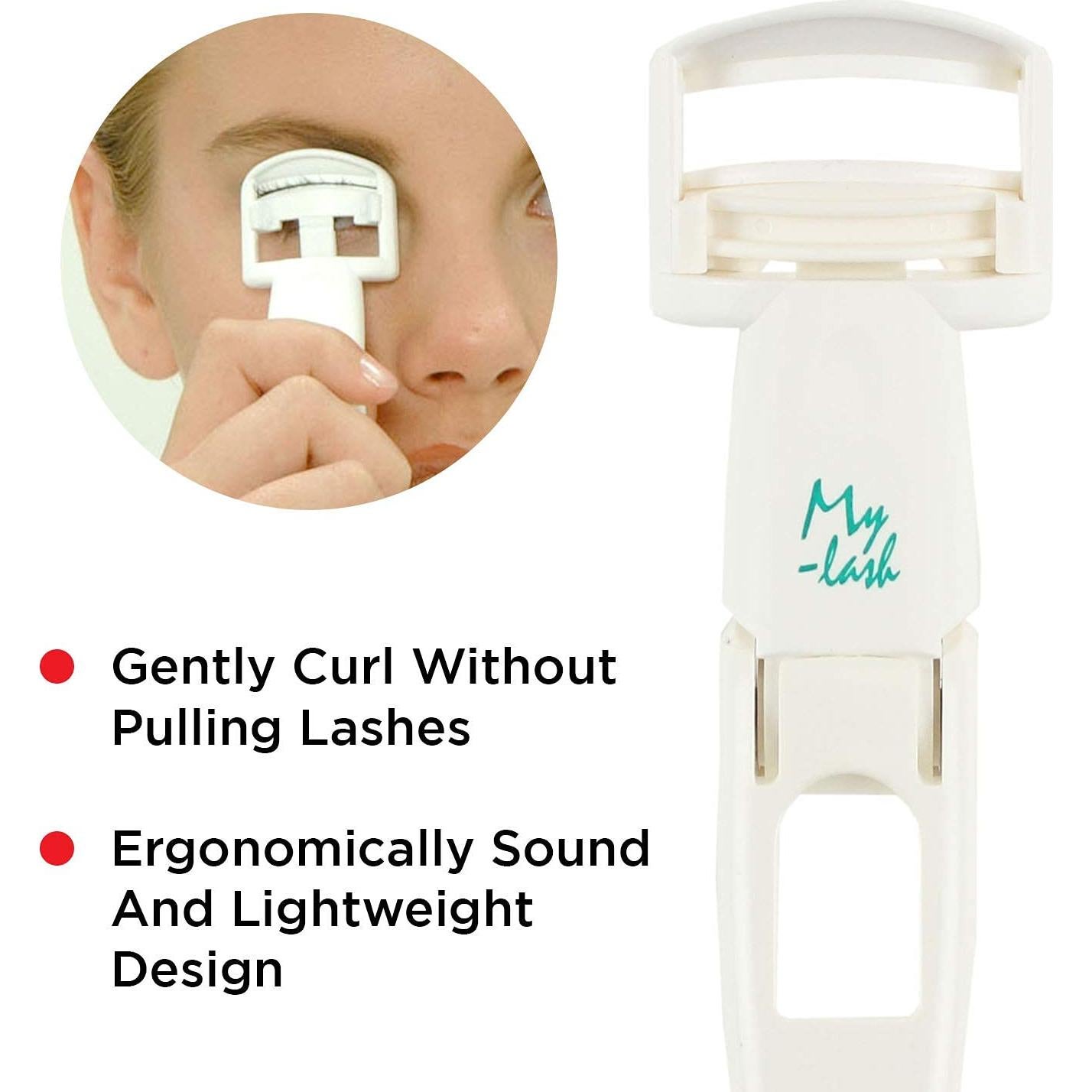 Rizador de Pestañas Plegable Seki Edge SS-602 Ergonomico