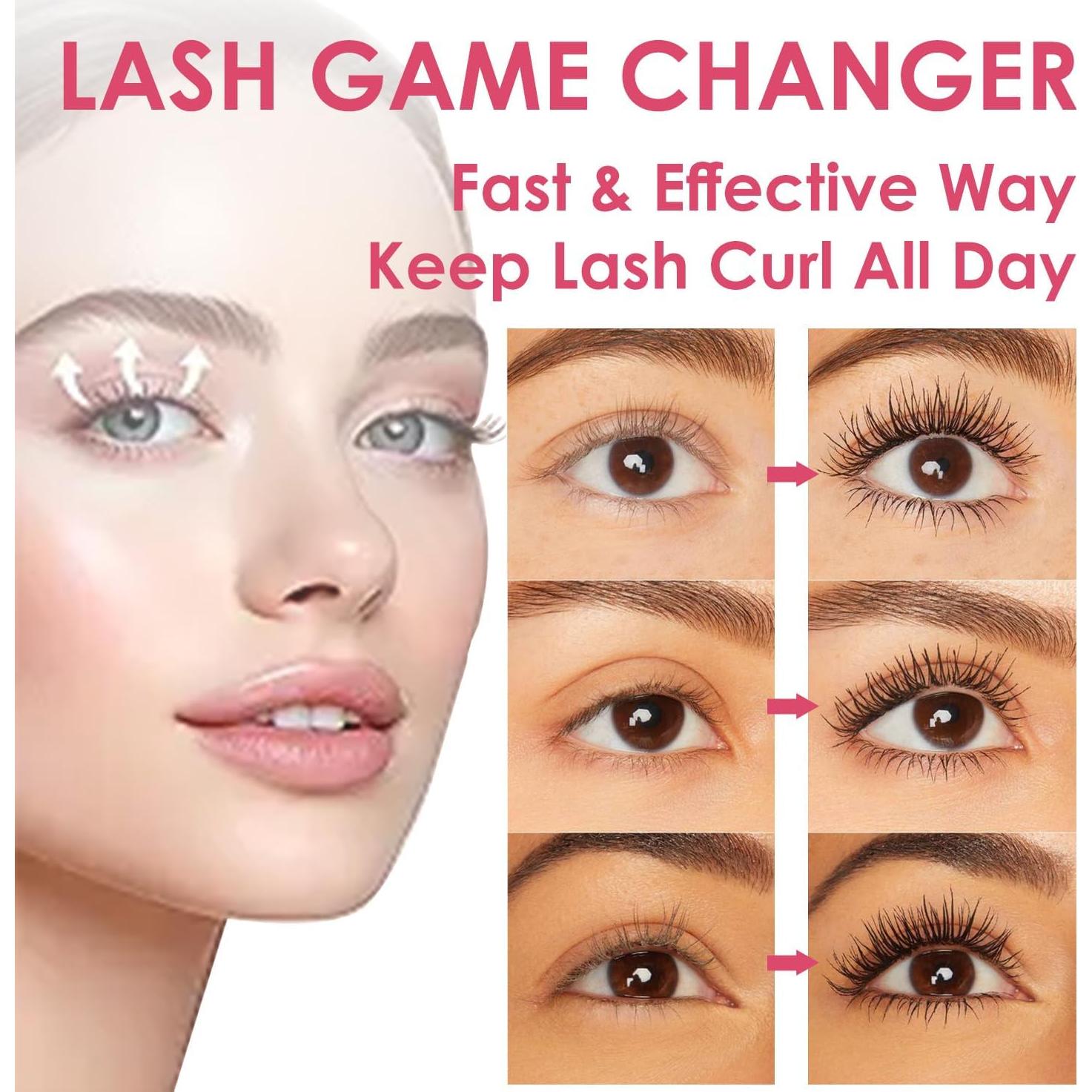 Rizador de Pestañas Eléctrico BORNBYME Rosa 2 Modos Calentamiento