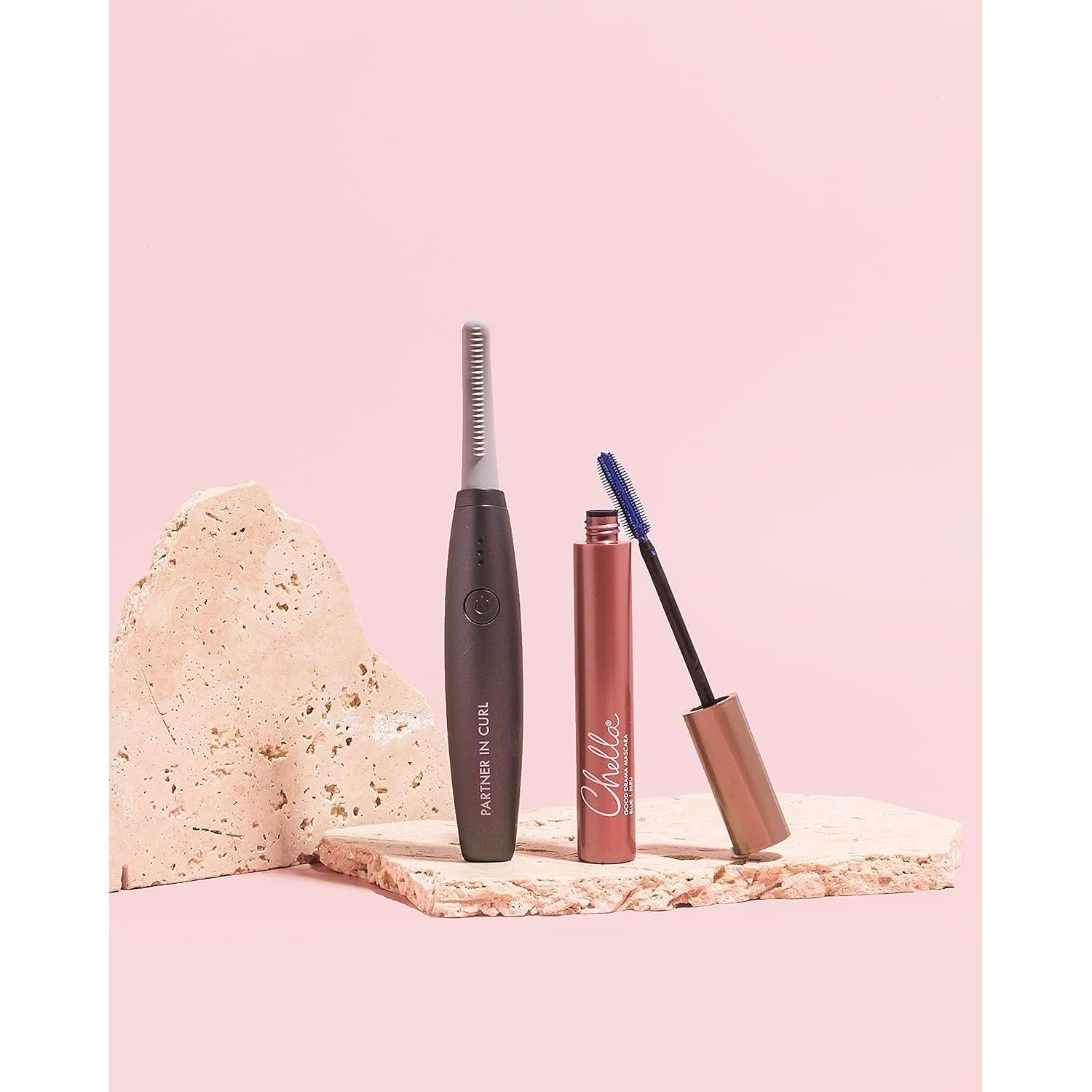 Rizador de Pestañas Calentado Chella Deluxe USB Recargable