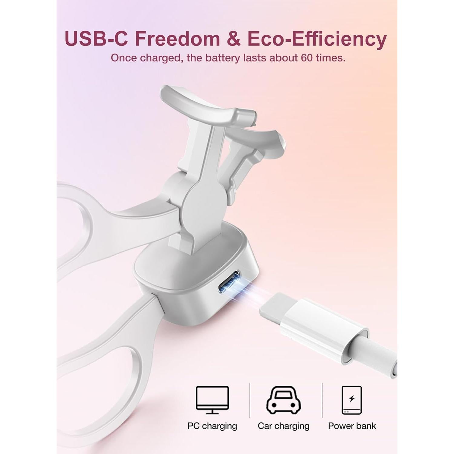 Rizador de Pestañas Eléctrico Joigivit 3 Temperaturas 24h