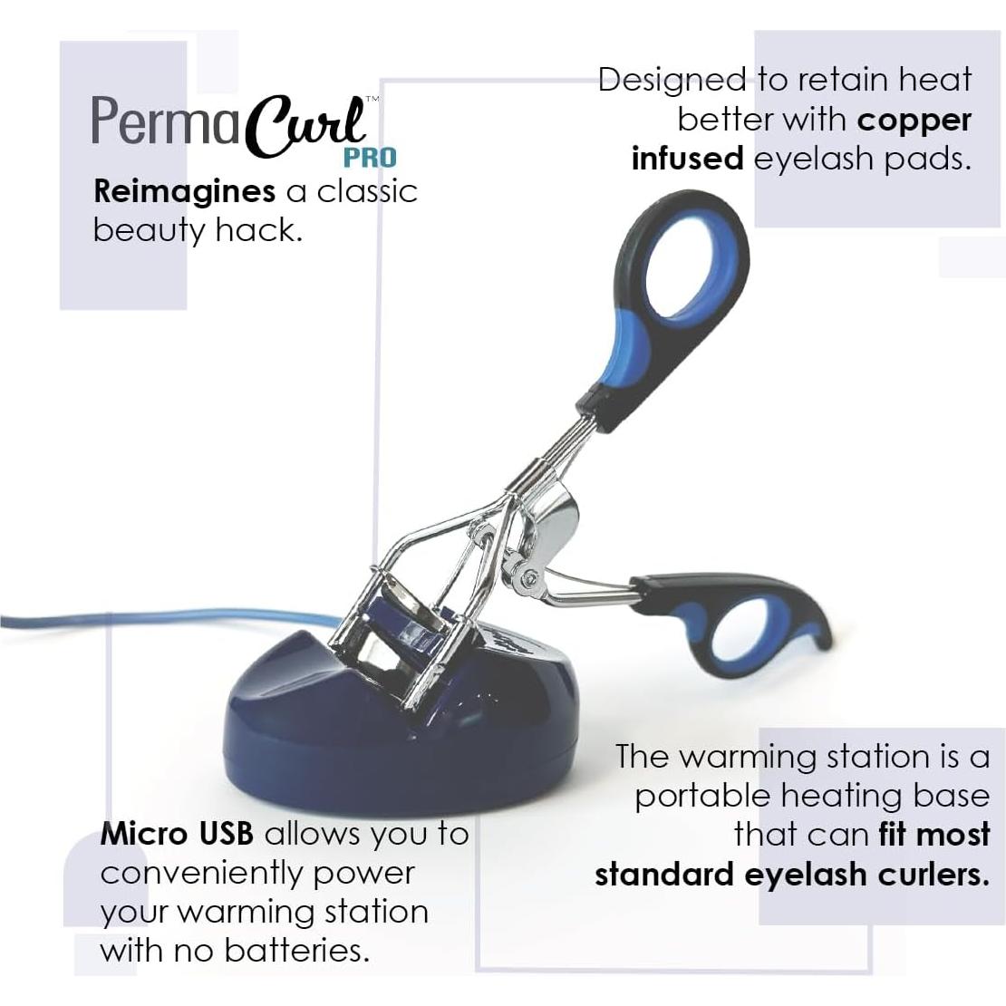 Estación Calentadora Rizador de Pestañas Godefroy PermaCurl