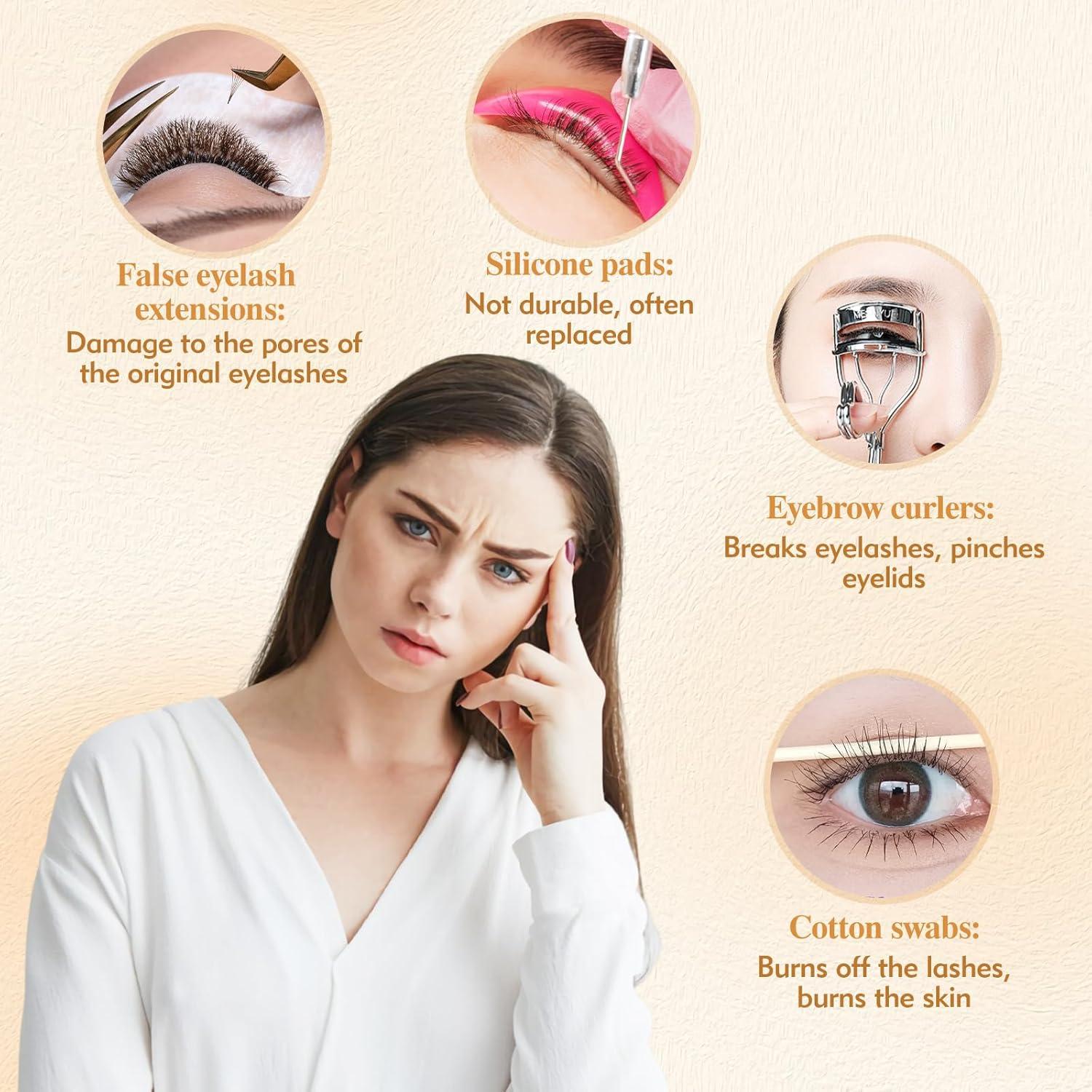 Rizador de Pestañas Eléctrico TWAKA EC-79 Carga USB 3 Modos