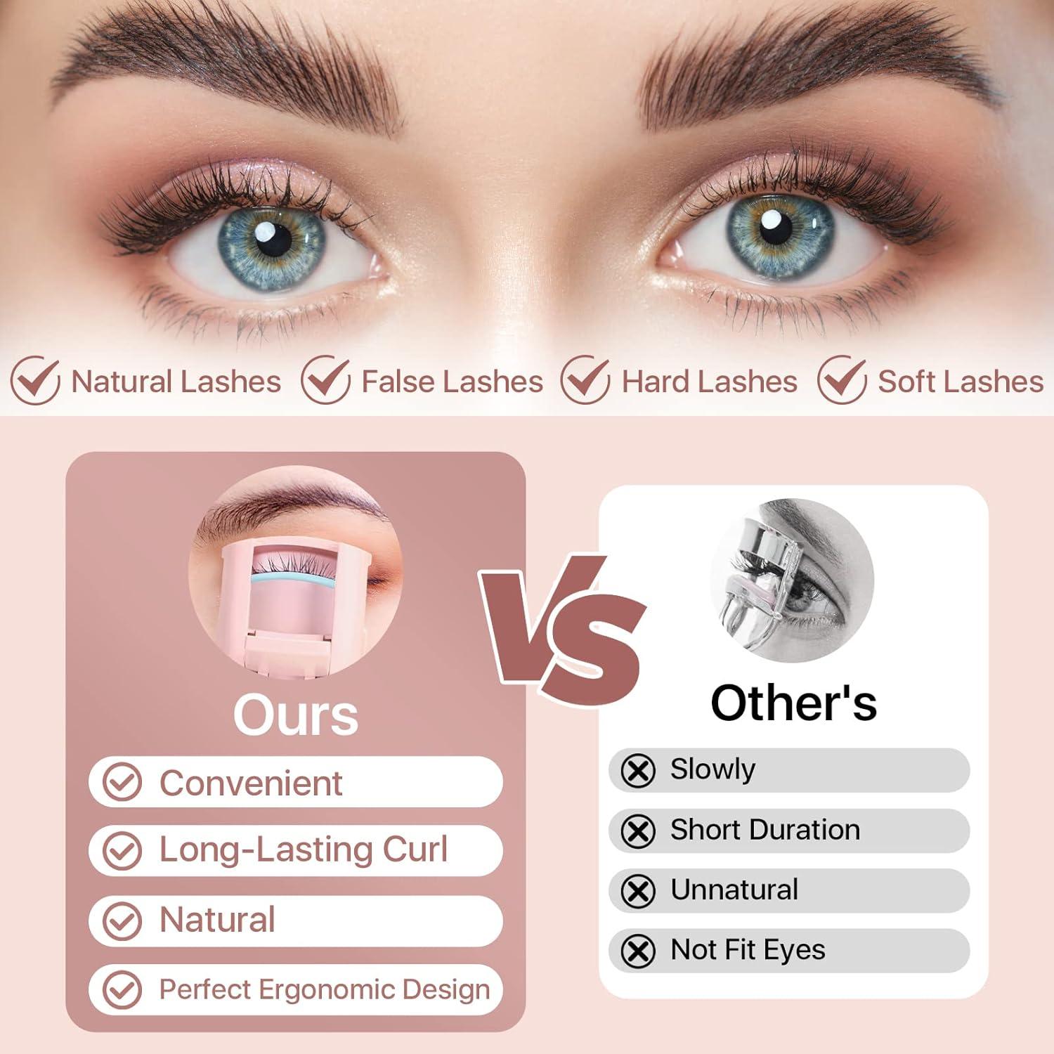 Rizador de Pestañas Eléctrico MLEN DIARY Recargable USB