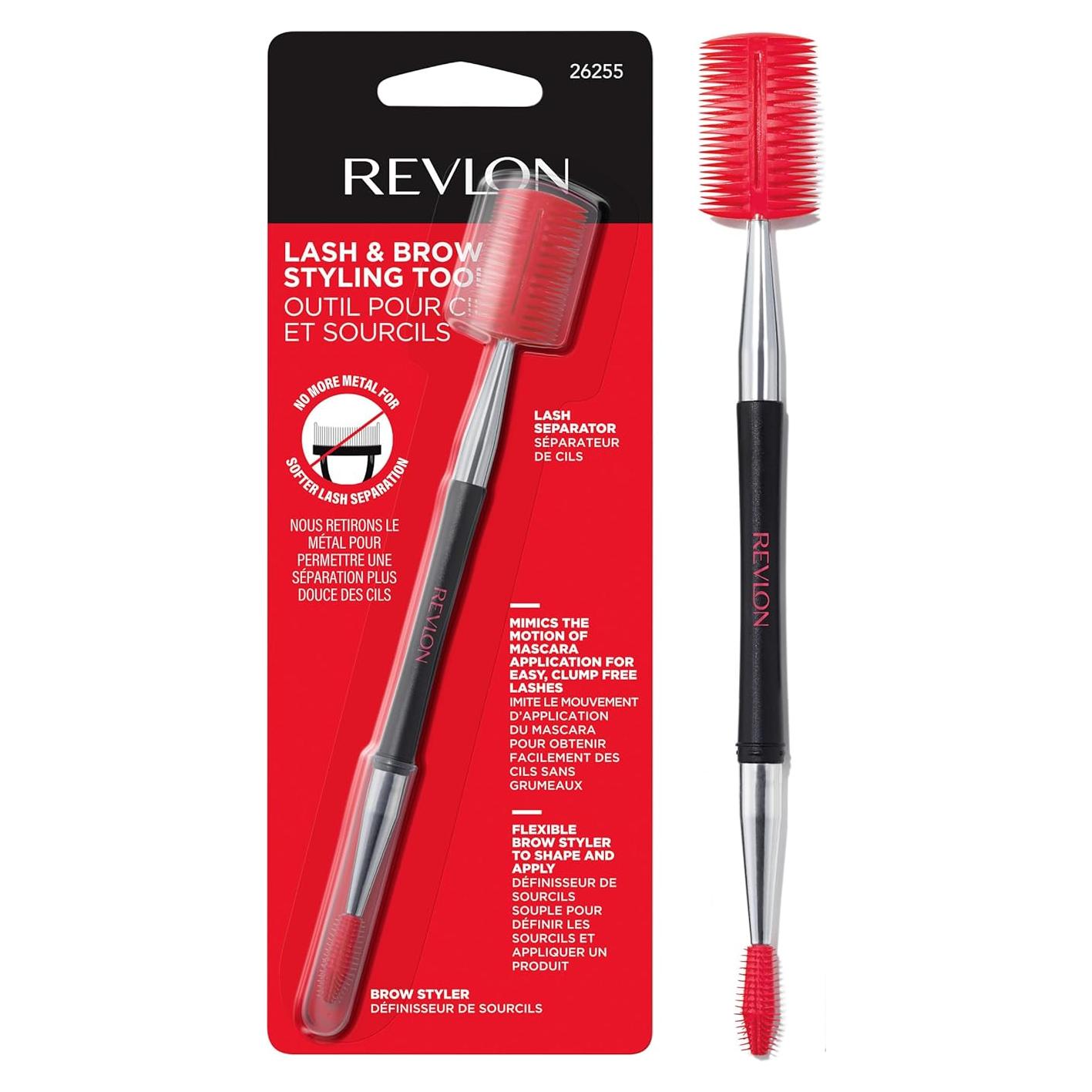 Herramienta de Estilo de Pestañas y Cejas Revlon Doble Cara