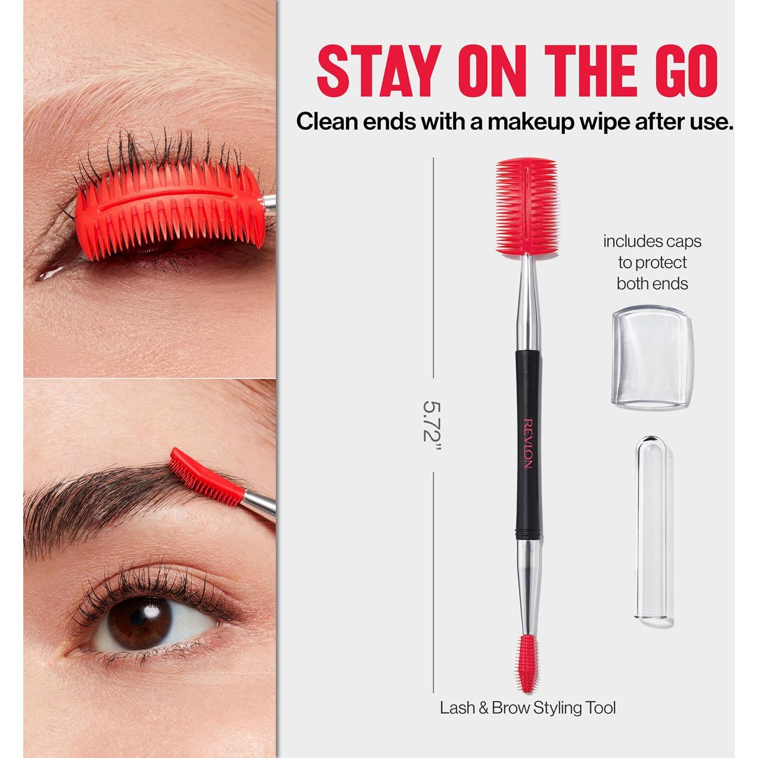 Herramienta de Estilo de Pestañas y Cejas Revlon Doble Cara