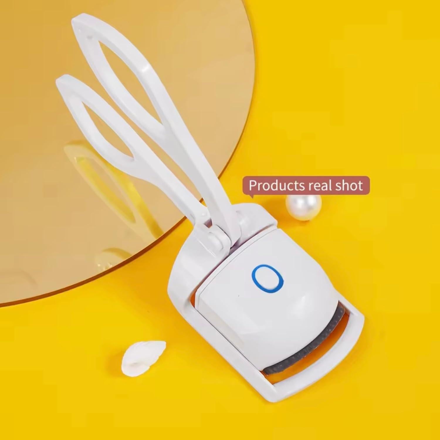 Rizador de Pestañas Calentado InnovFusion Blanco Compacto