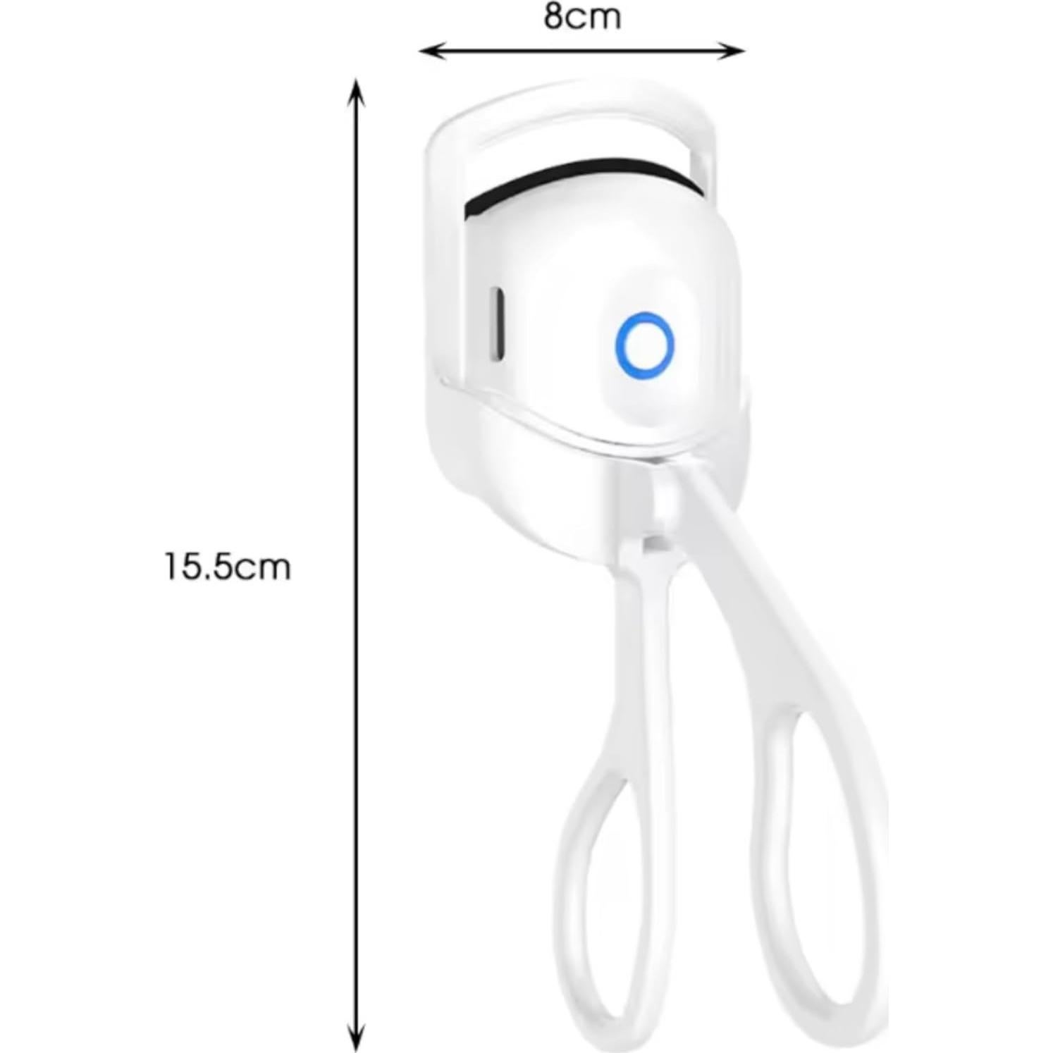 Rizador de Pestañas Calentado InnovFusion Blanco Compacto
