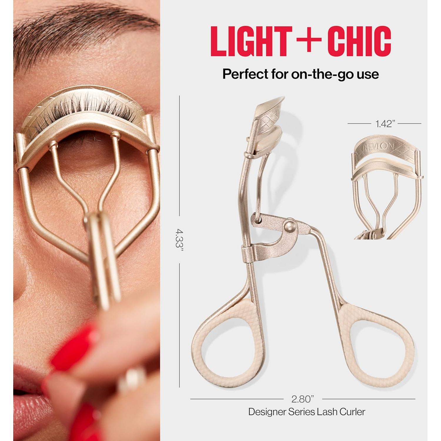 Rizador de Pestañas Revlon Designer, Antideslizante, 1 Cuenta