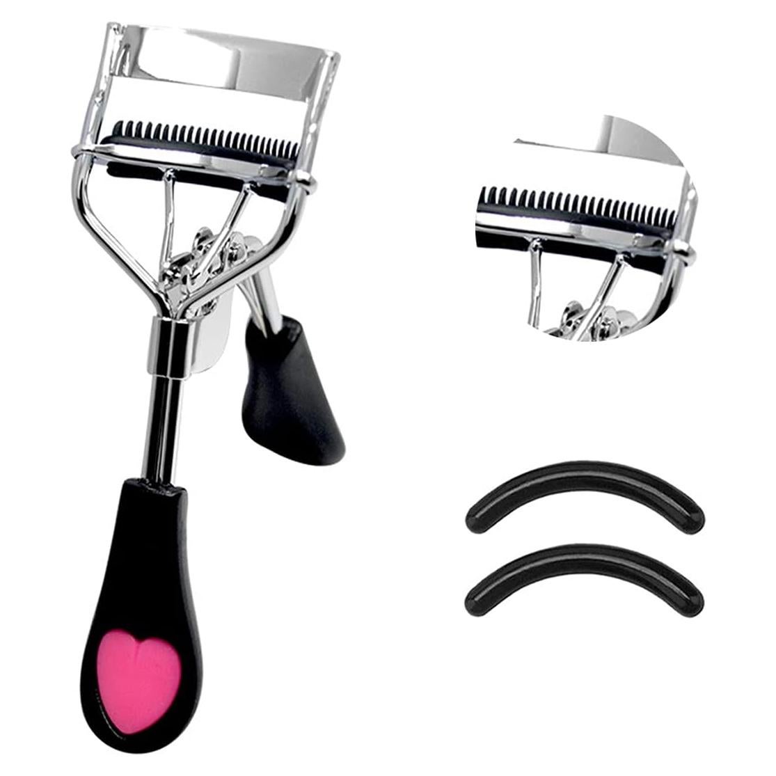 Rizador de Pestañas Profesional DR.PEDI con Peine y Recambios