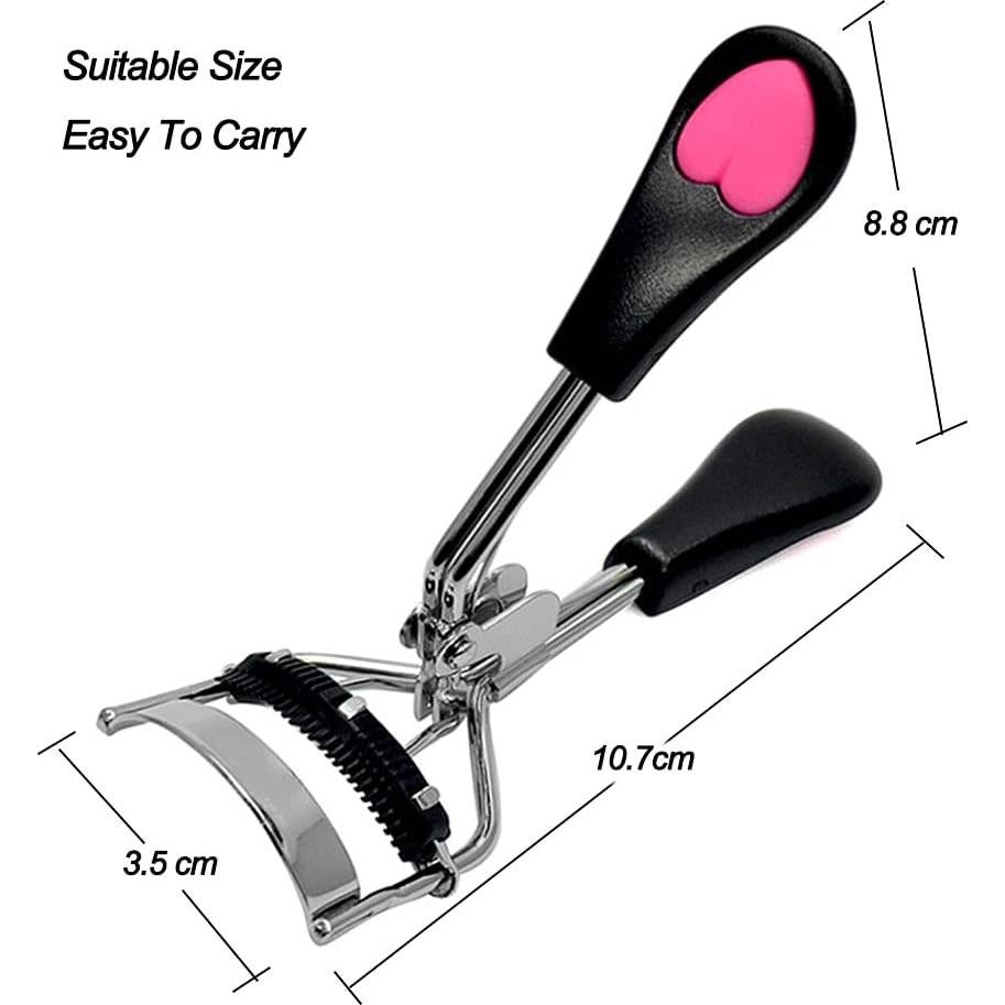 Rizador de Pestañas Profesional DR.PEDI con Peine y Recambios