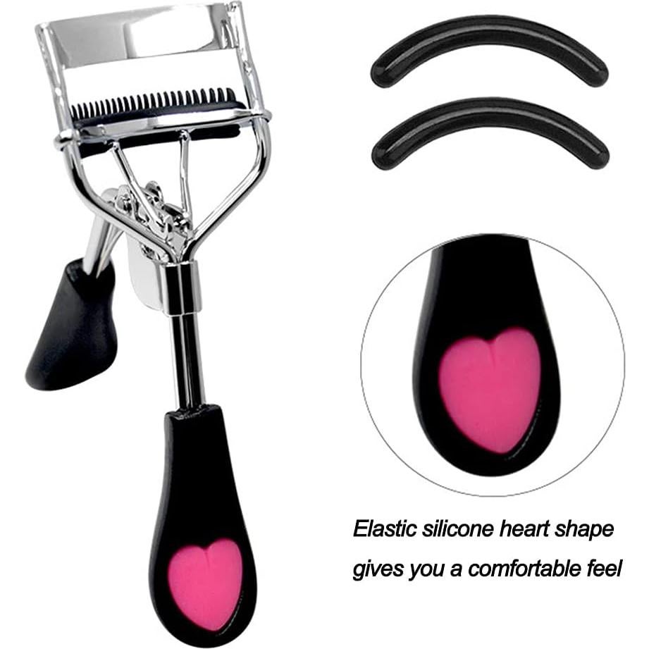 Rizador de Pestañas Profesional DR.PEDI con Peine y Recambios