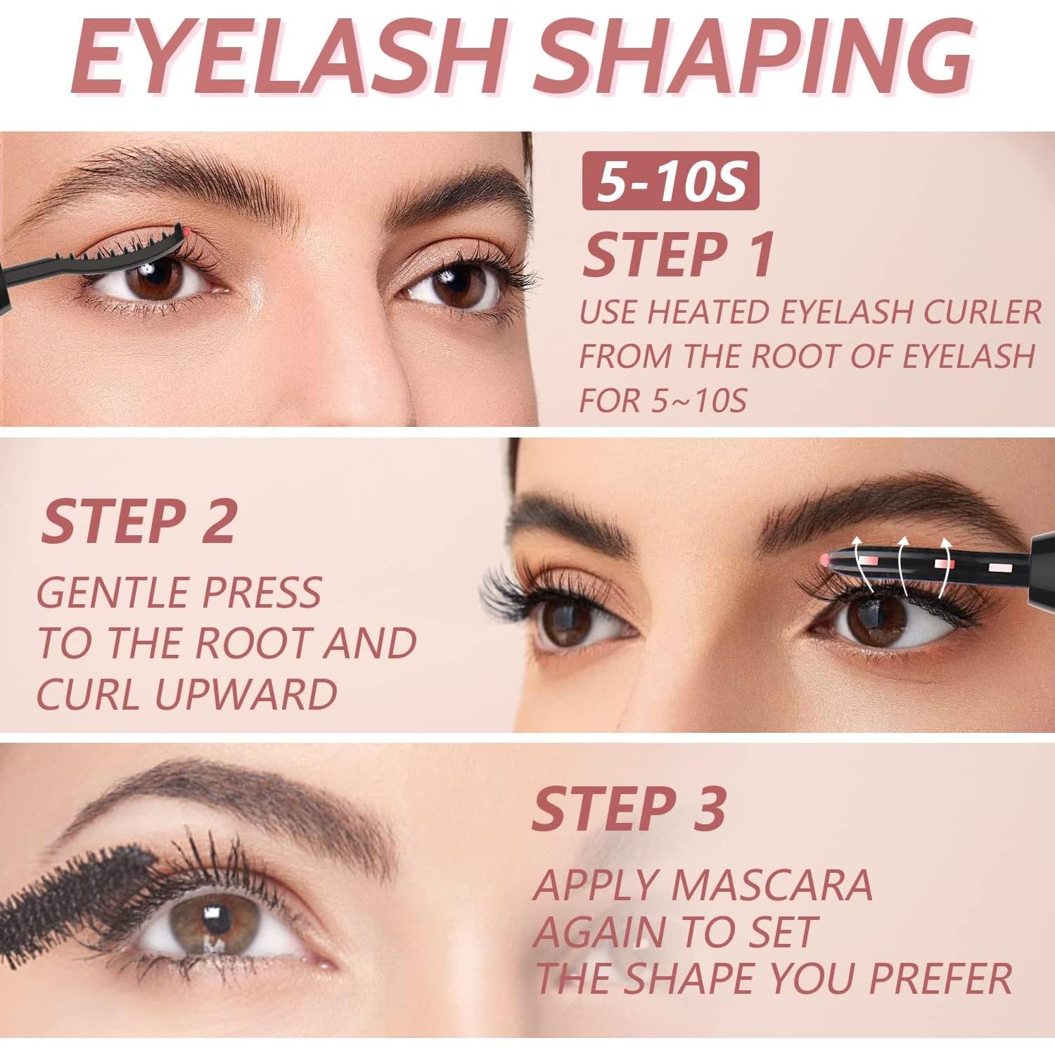 Rizador de Pestañas Eléctrico BUV Calentado 6.35x6.1 cm