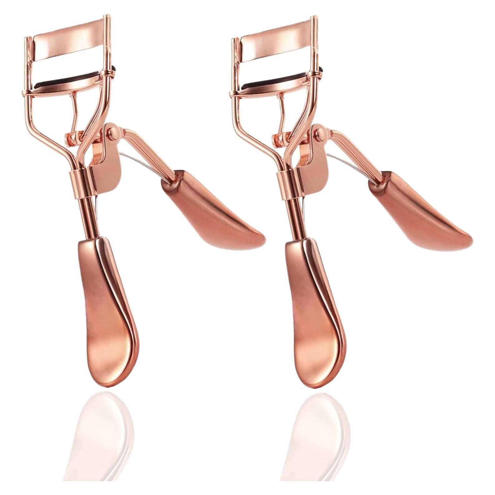 Rizador de Pestañas Profesional ALAZCO Oro Rosa x2