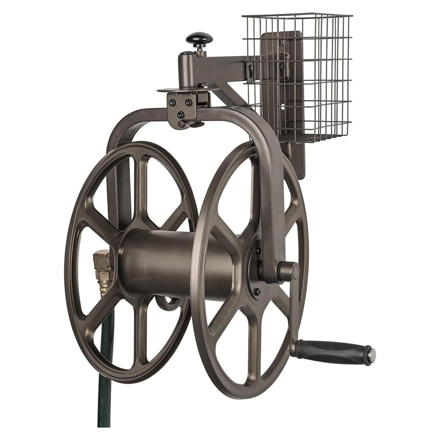 Carrete de Manguera Liberty Garden 712 de Brazo Único 38.1m