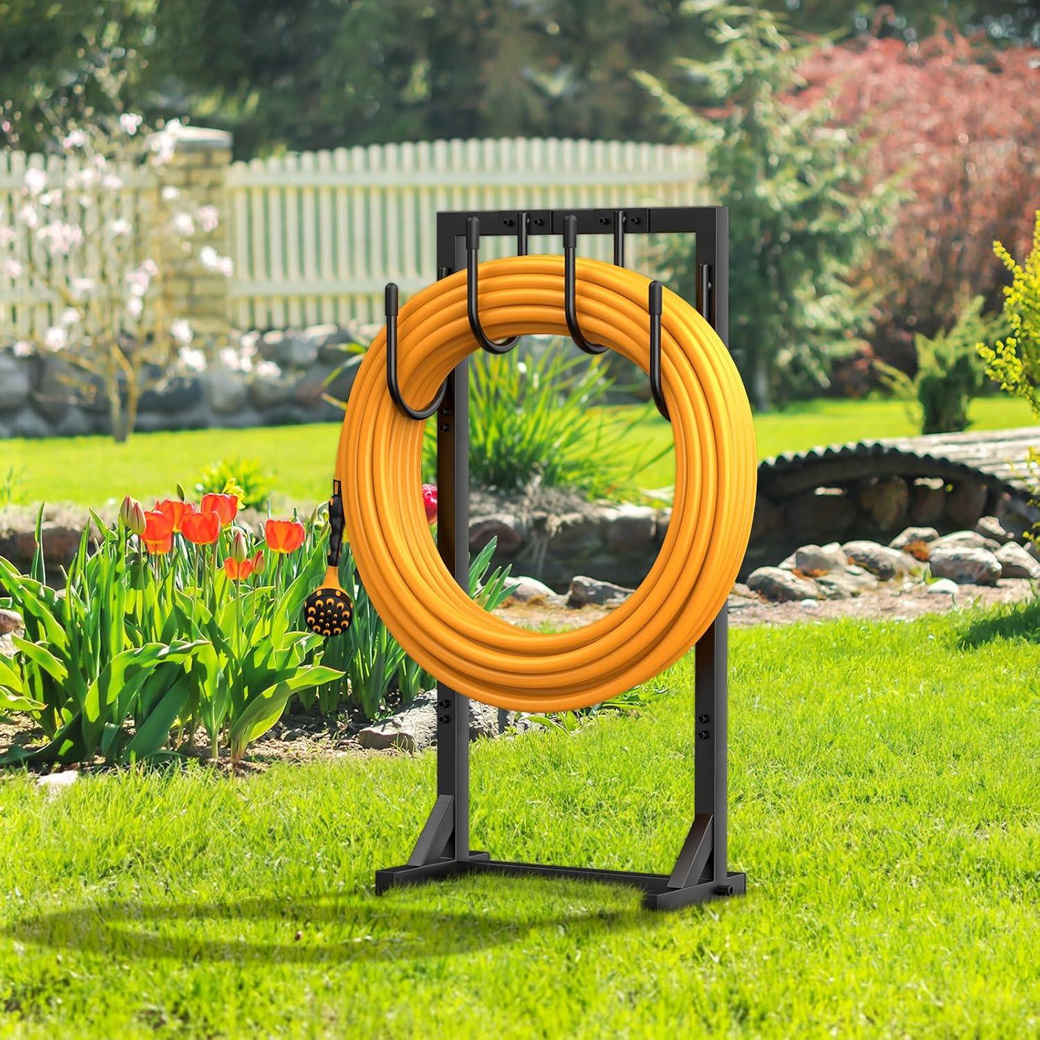 Soporte para Manguera de Jardín Yumatum 4 Ganchos 2.69 kg