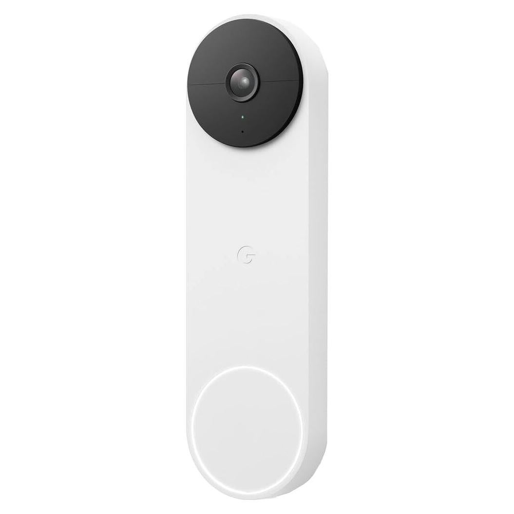 Timbre inteligente con video Google Nest - Batería - Blanco