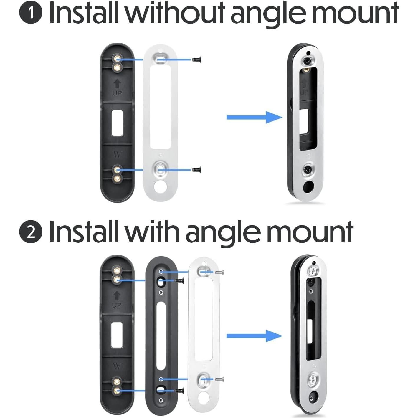 Soporte Sin Perforación Wasserstein para Google Nest Doorbell