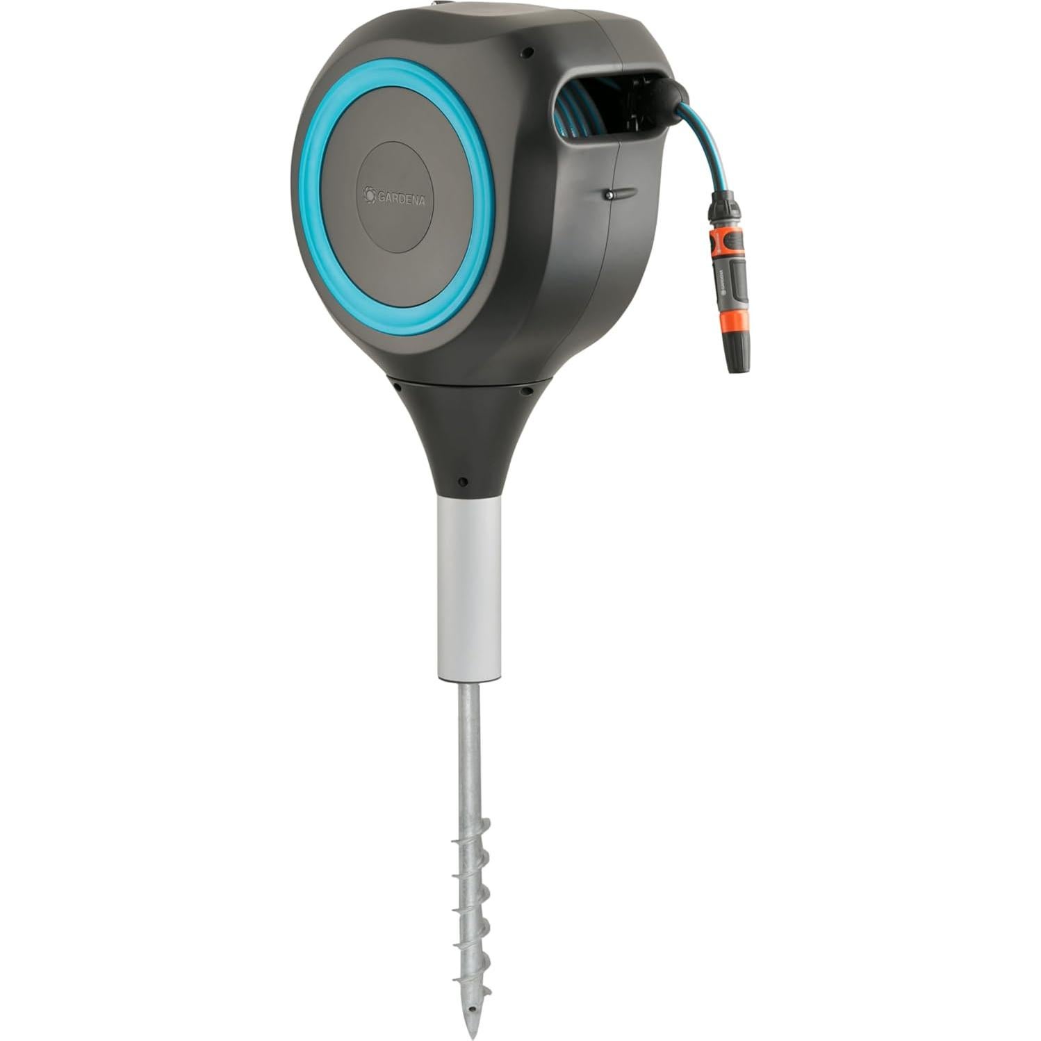 Carrete de Manguera Retráctil GARDENA 20,12 m Metal