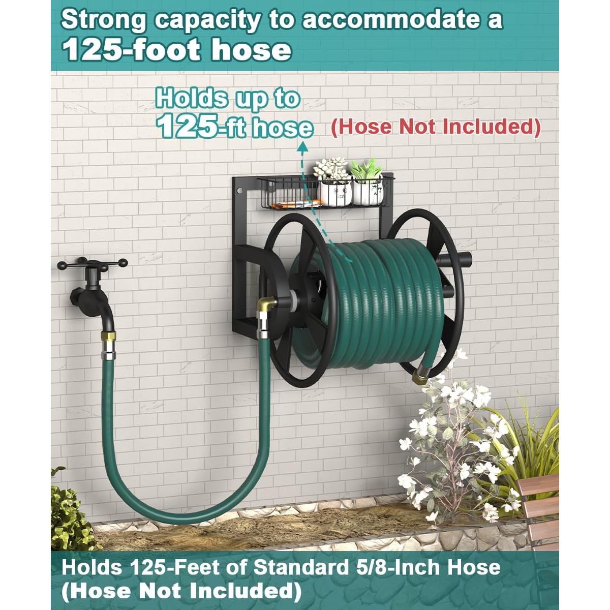 Carrete de Manguera Montado en Pared Artigarden 125 Pies