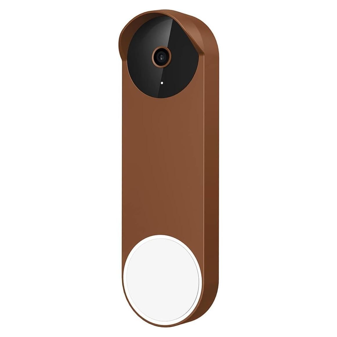 Cubierta de Silicona Marrón para Google Nest Doorbell